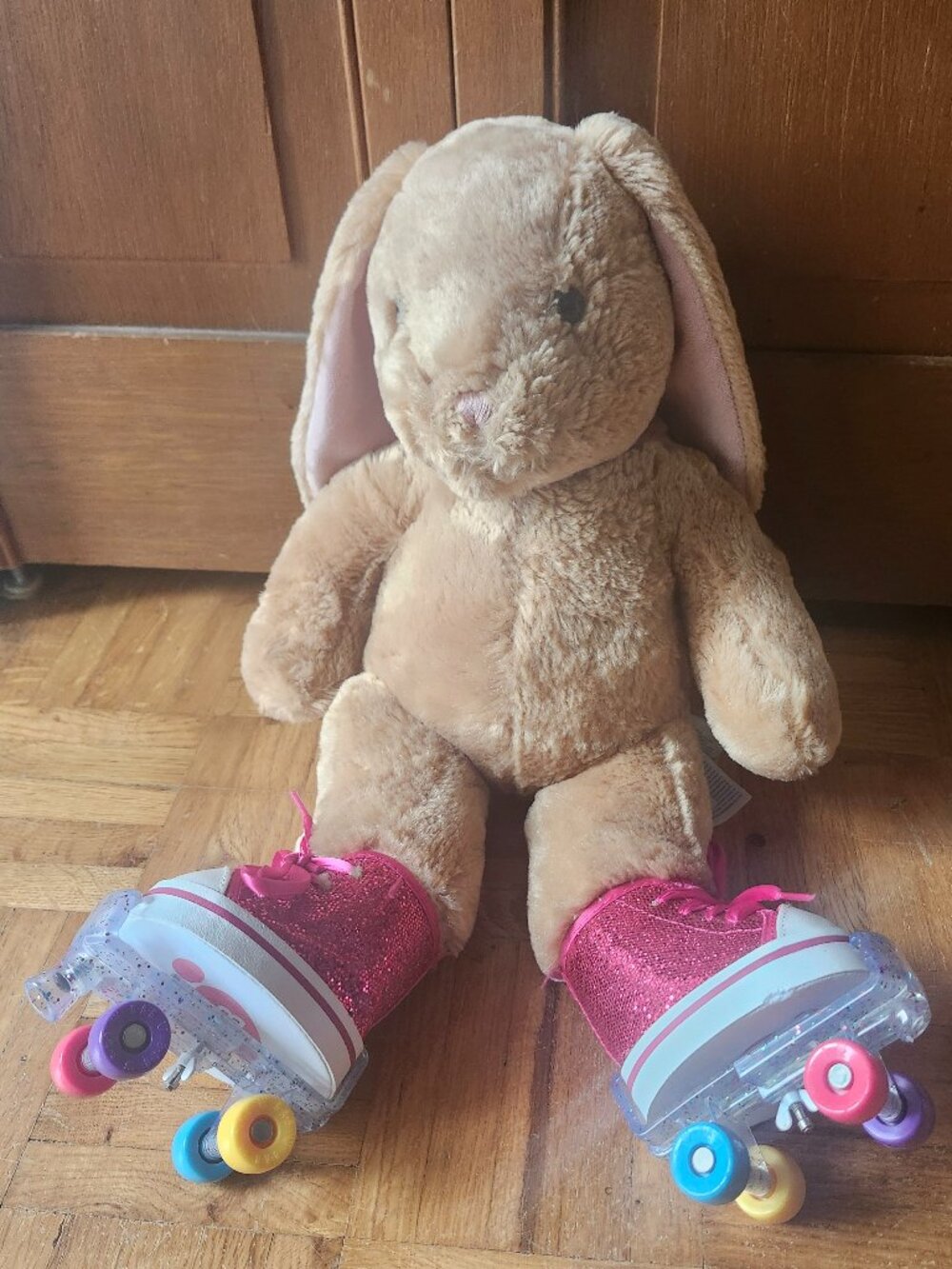 Build-A-Bear Pawlette Bunny with Roller Skates